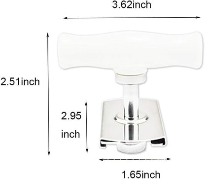 Caliamary Jar Opener for Seniors with Arthritis, Adjustable Stainless Steel Lids Off Easy Opener