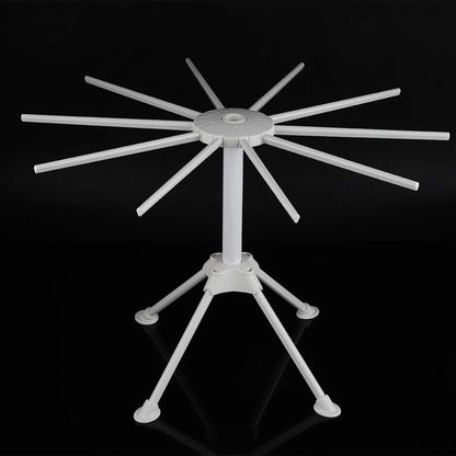 Foldable Pasta Drying Rack Noodle Stand Pasta Drying Rack Noodle Dryer Household Spaghetti Dryer Stand Spaghetti Machine for Home Kitchen Tool(white)
