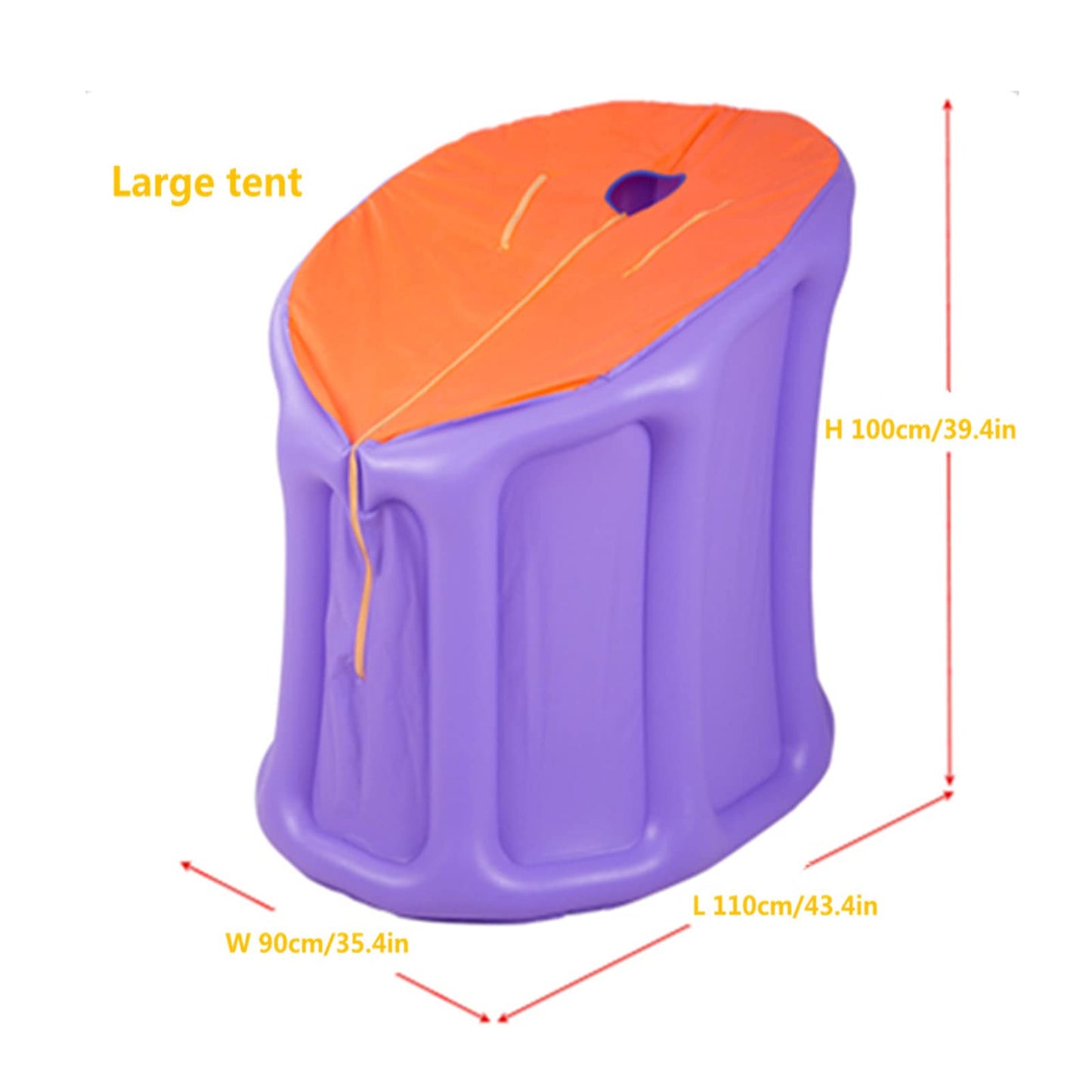 Portable Steam at Home Sauna Spa Sauna Cabin Sauna Bath Box Slimming Body Face Weight Loss Detox Therapy for SPA Beauty Salon and Home Use (Sauna Tent 3L)