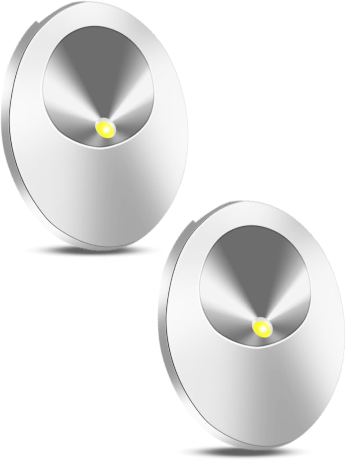 WR55X11132 LED Light & Cover Assembly for GE Refrigerator, Replace WR55X26487, 2 Pack