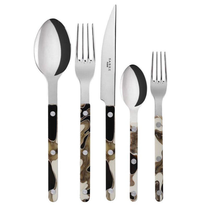 Dune Black Serving Set by Sabre UK