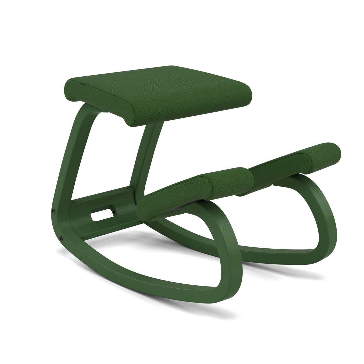 Varier Variable Ergonomic Office Kneeling Chair for Desk Forest – Back Pain Relief, Rocking Seat for Home, Study & Posture Support – 10 Year Quality Guarantee