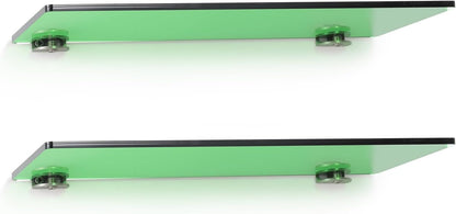 12 4'' 2 iobiotio Small Floating Shelves, x Shelves for Wall, Decorative Floating Shelves for Home Office, Wall Mounted