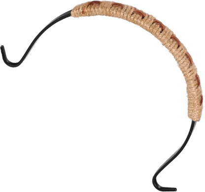 Luxshiny Rattan Metal Handle - Replacement for Ceramic Pot Teapot Whistling Kettle Grip