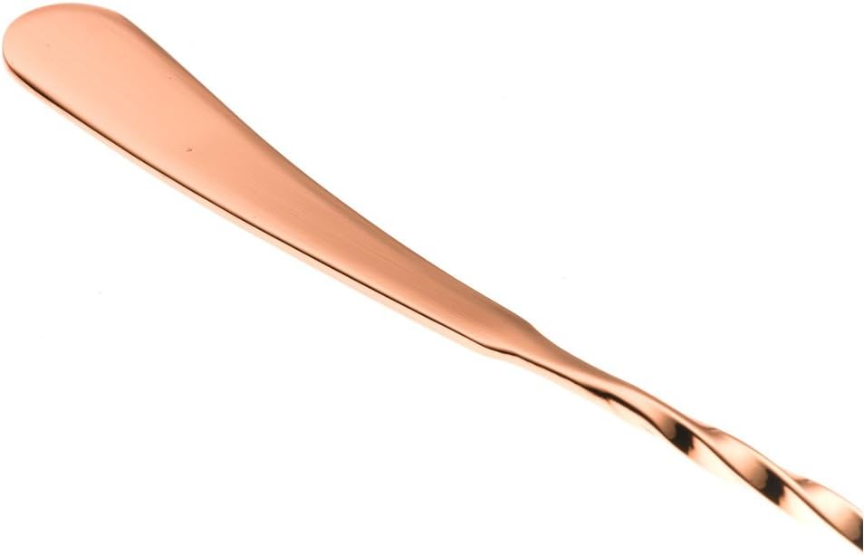 Barfly Japanese Style Copper Standard Bar Spoon - 17 1/8" (43.5 cm)