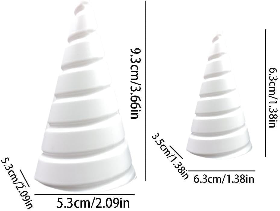 White Coil Winding Jig for Electroculture Gardening, Copper Gardening Antenna Tool for Growing Plants and Vegetables