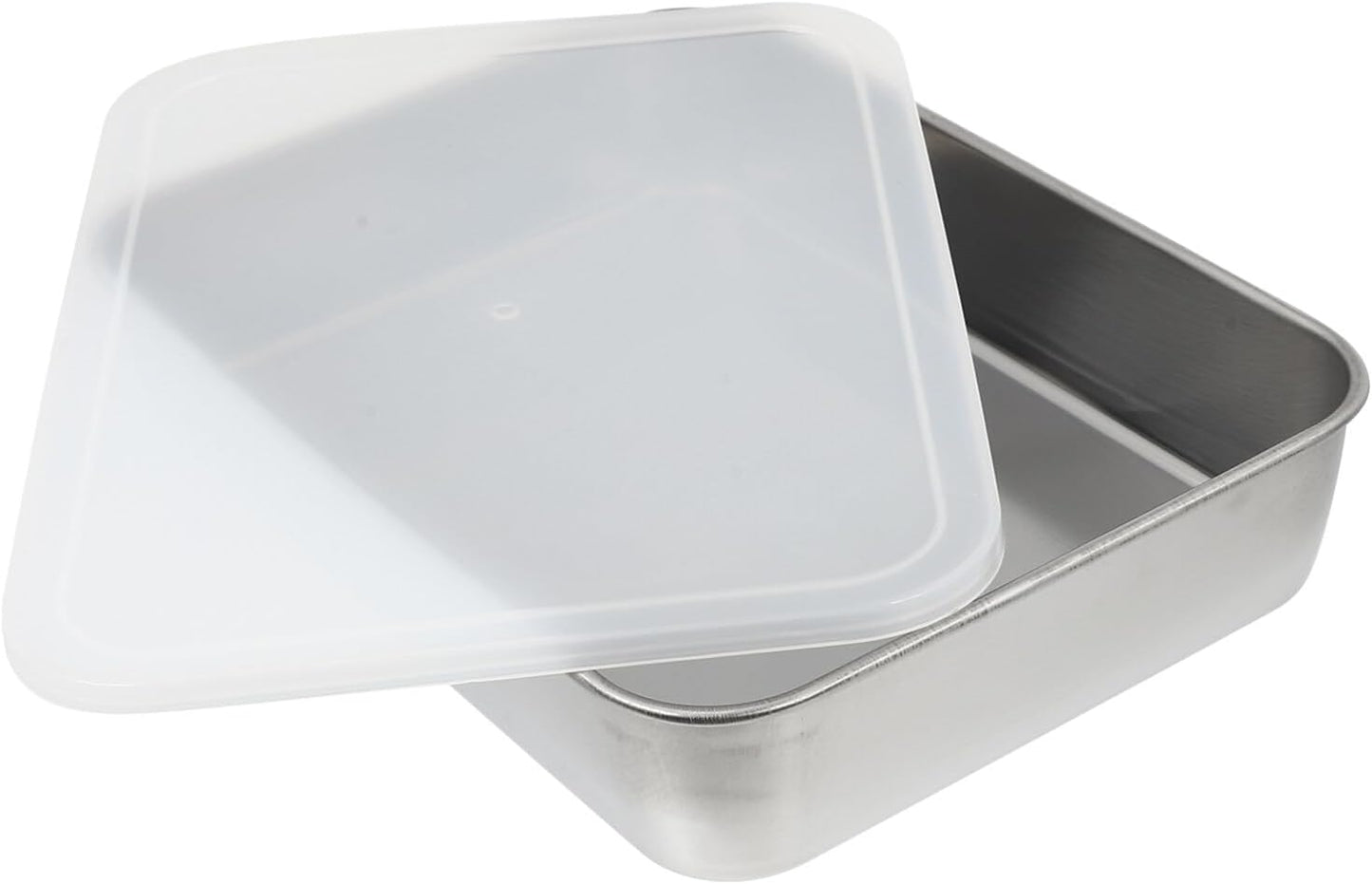 Stainless Steel Bakeware Kitchen Pan Set, Cake Pan Serving Plate, Food Container Bake Pan for Kitchen Supplies