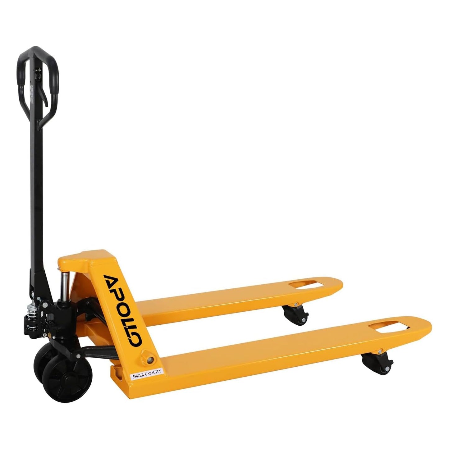 APOLLOLIFT Pallet Jack Truck, 5500lbs Capacity 27" W x 48" L Forks Manual Standard Duty Pallet Truck for Warehouse-Nylon Wheels
