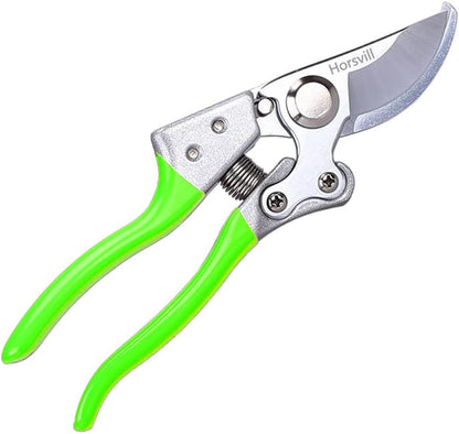 Horsvill Trimmers, Garden Shears, Japanese Pruning Shears for Heavy Duty, Flowers Herbs Grapes Plant and Branch