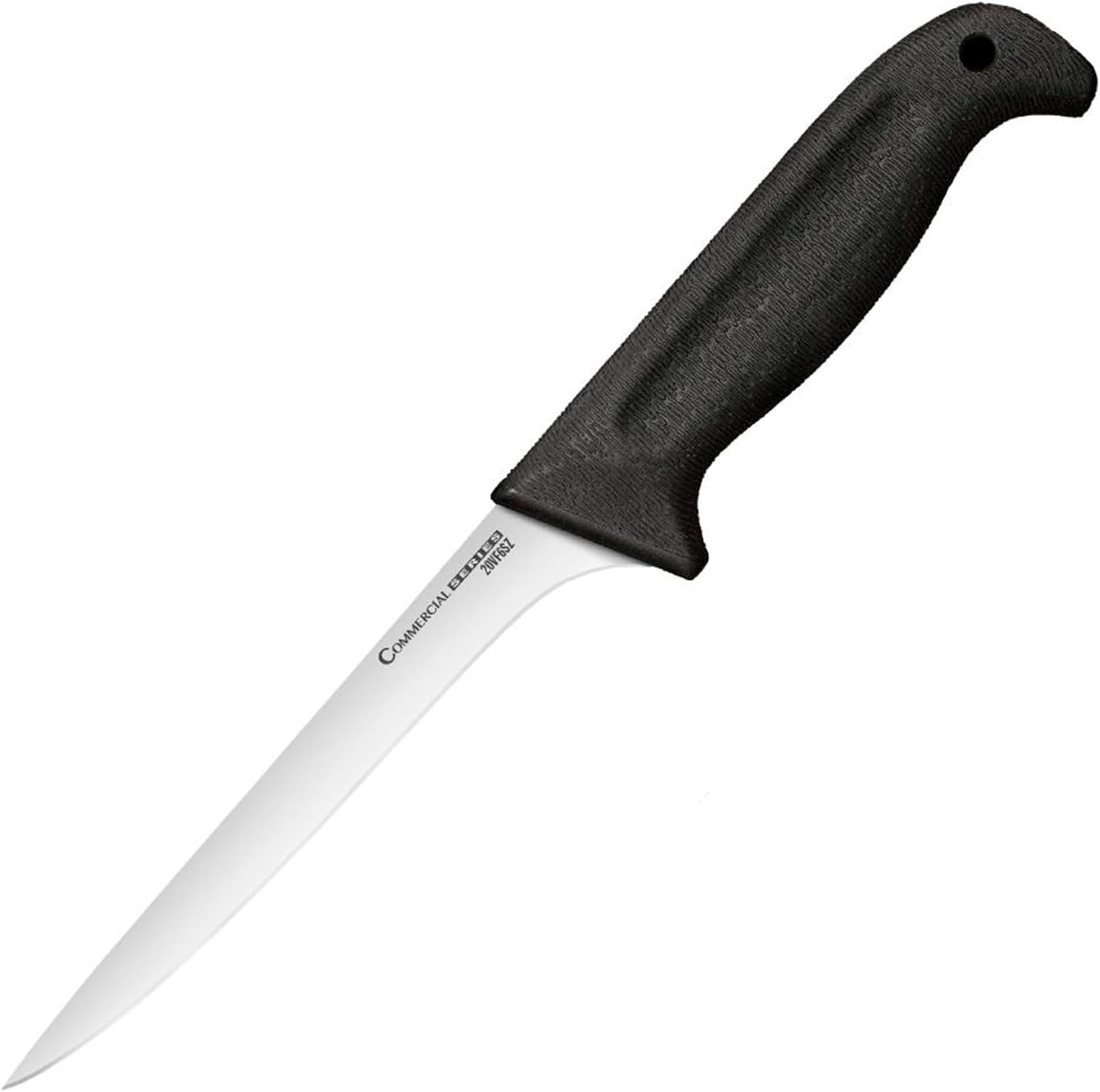 Cold Steel 6" Filet Knife - German 4116 Stainless Steel Fixed Blade for Game & Fish Processing
