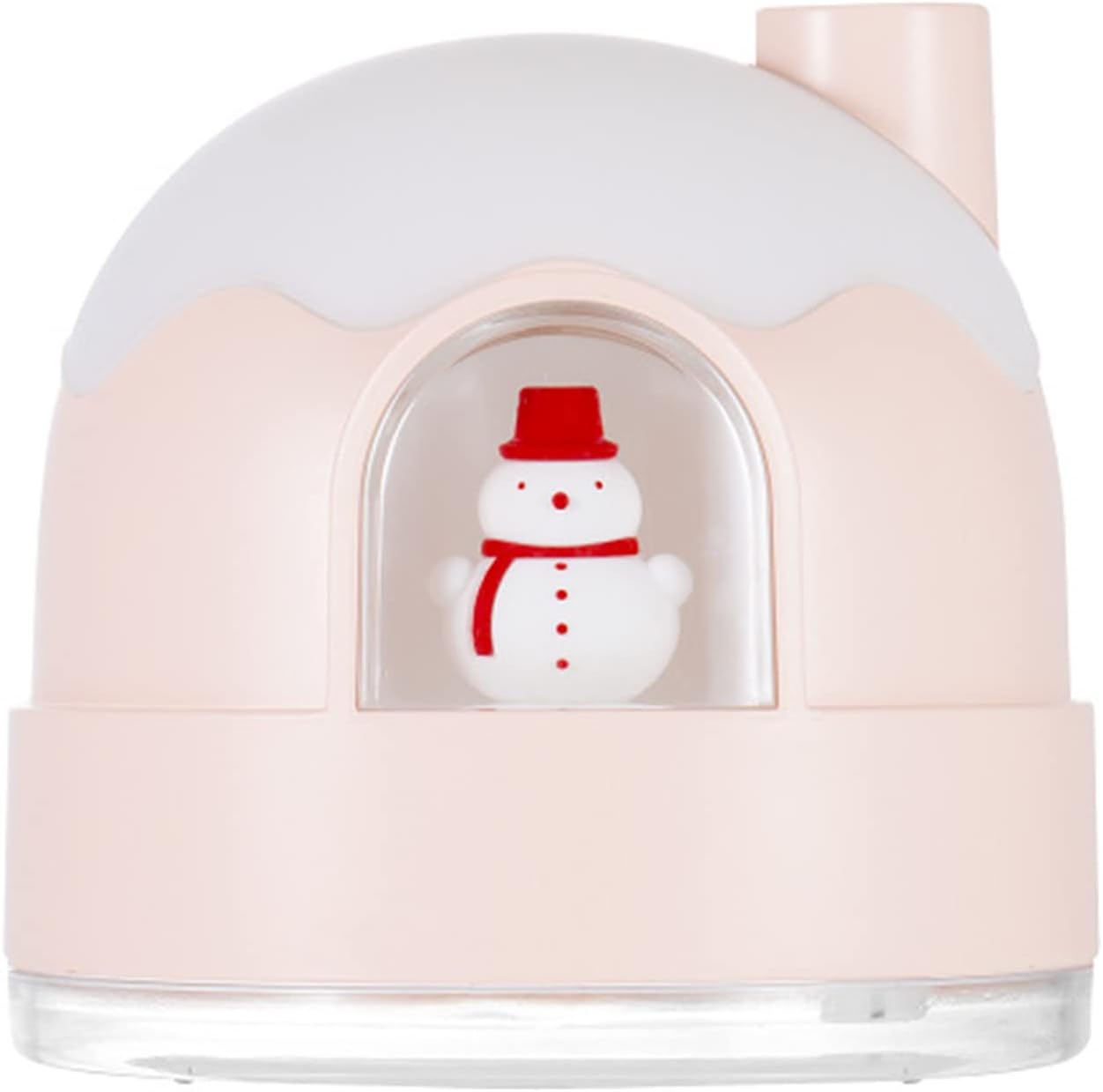 Cool Mist Humidifier with Night Light, Quiet Ultrasound Humidifiers for Bedroom, Auto Shut Off Cute Snowhouse Design