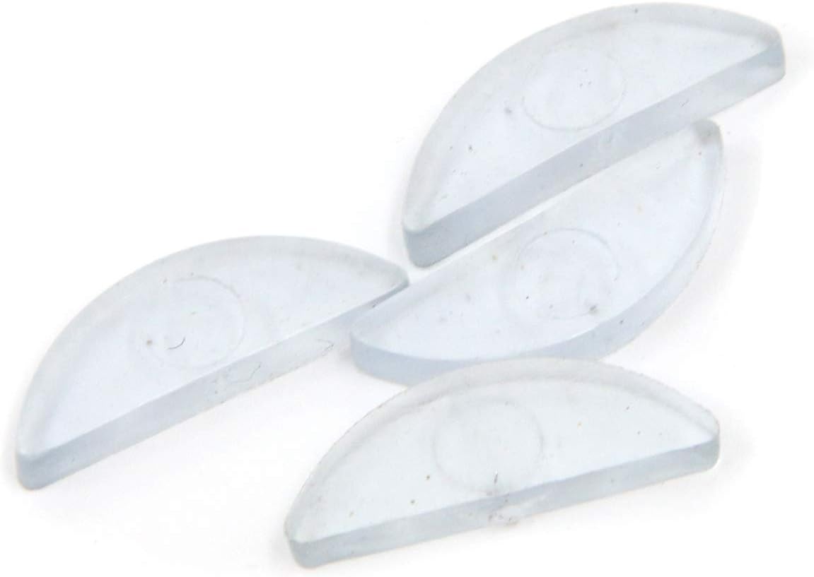 MY MIRONEY 4Pcs Zinc Alloy Mirror Clips, Floating Glass Clip Clamps for Wall-Mounted Bathroom Mirrors