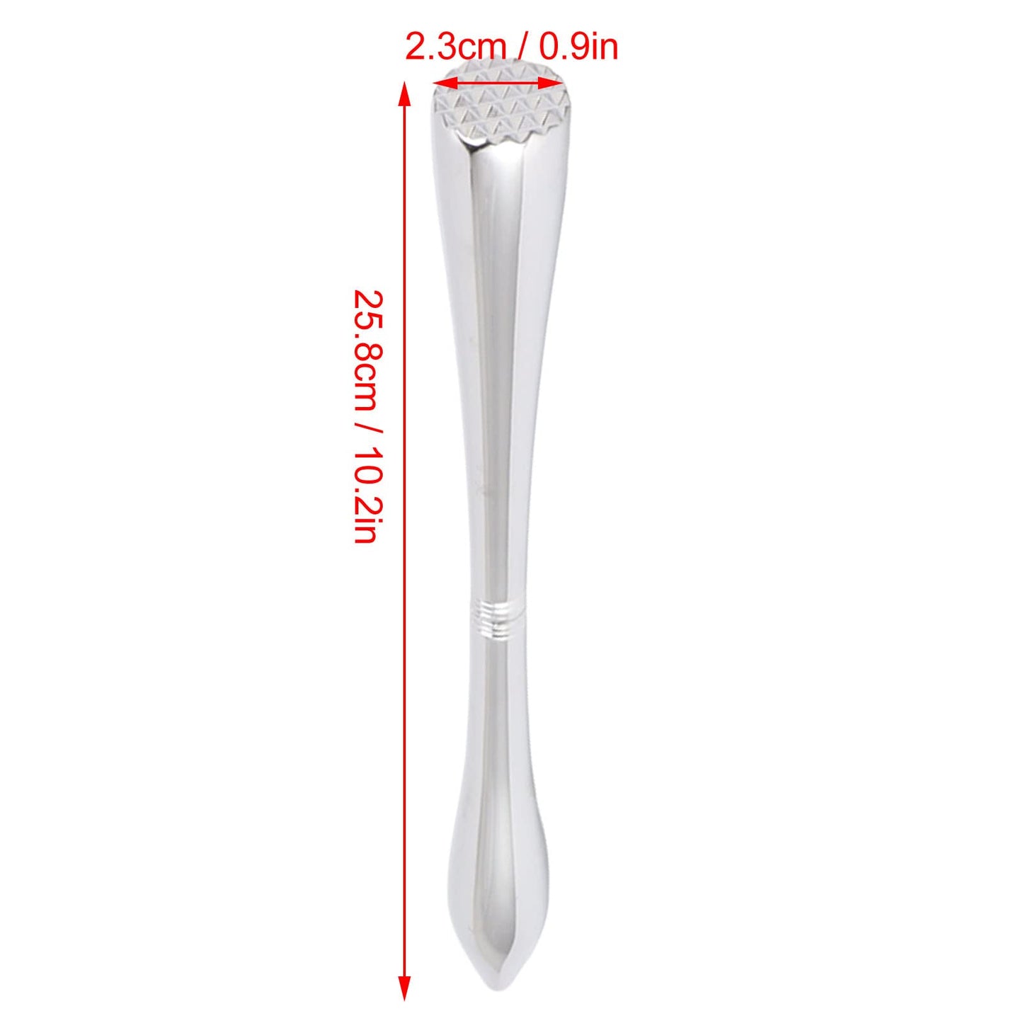 Kuuleyn Ice Pick,Ice Crusher,Pick Tool for Breaking Ice Ice Chipper Professional Manual Full Metal Food Grade Ice Crusher Stick for Kitchen Bar Restaurant Easy to Grip(B)