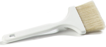 SPARTA 4037900 Meteor Boarhair Basting Brush, Dishwasher Safe With Built-In Plastic Handle, 3 Inches, Brown