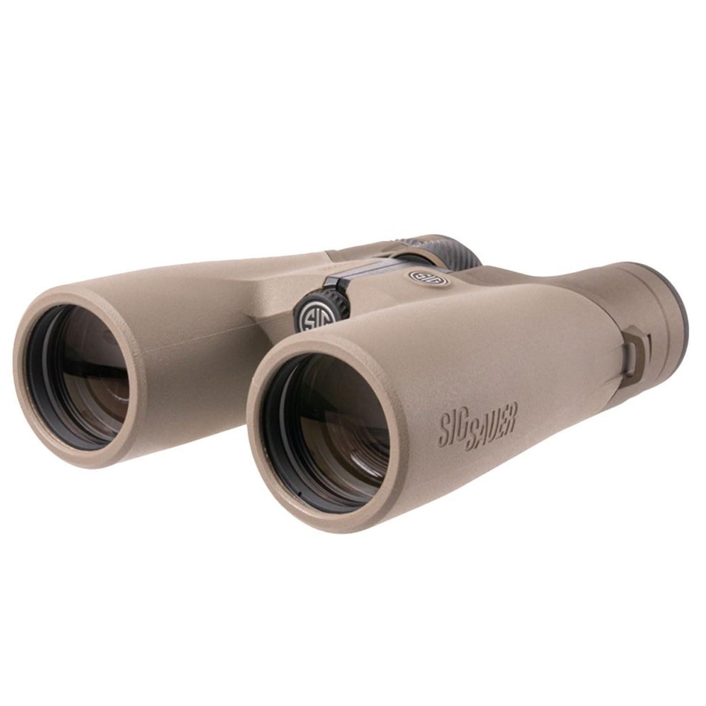 SIG SAUER ZULU10 HDX Waterproof Fogproof Durable Abbe-Koenig Prism Ergonomic Closed Bridge FDE Hunting Binoculars with Anti-Reflective Lenses - Molded EVA Carrying Case Included, 15x56