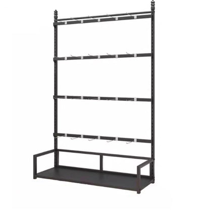 Metal Underwear Display Stand, Large Capacity, Lingerie Garment Rack, Retail Sock Show Shelves, Commercial Clothing Store Shelf, for Bras, Shorts, Hats, 80/100/120cm(Black,100 * 35 * 135cm)