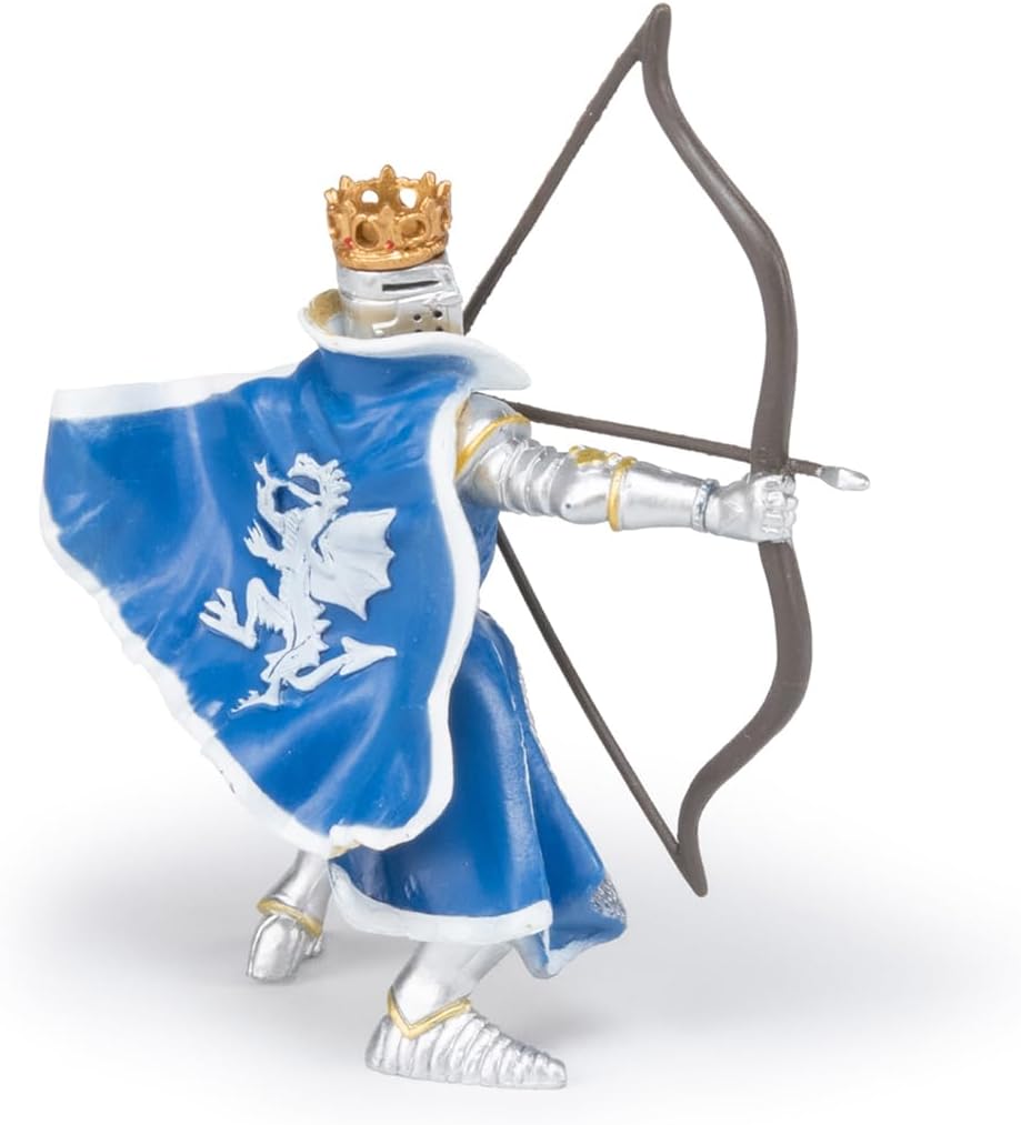 Papo Dragon King with Bow and Arrow - Realistic Figurine for Ages 3+ - Medieval Fantasy Collection