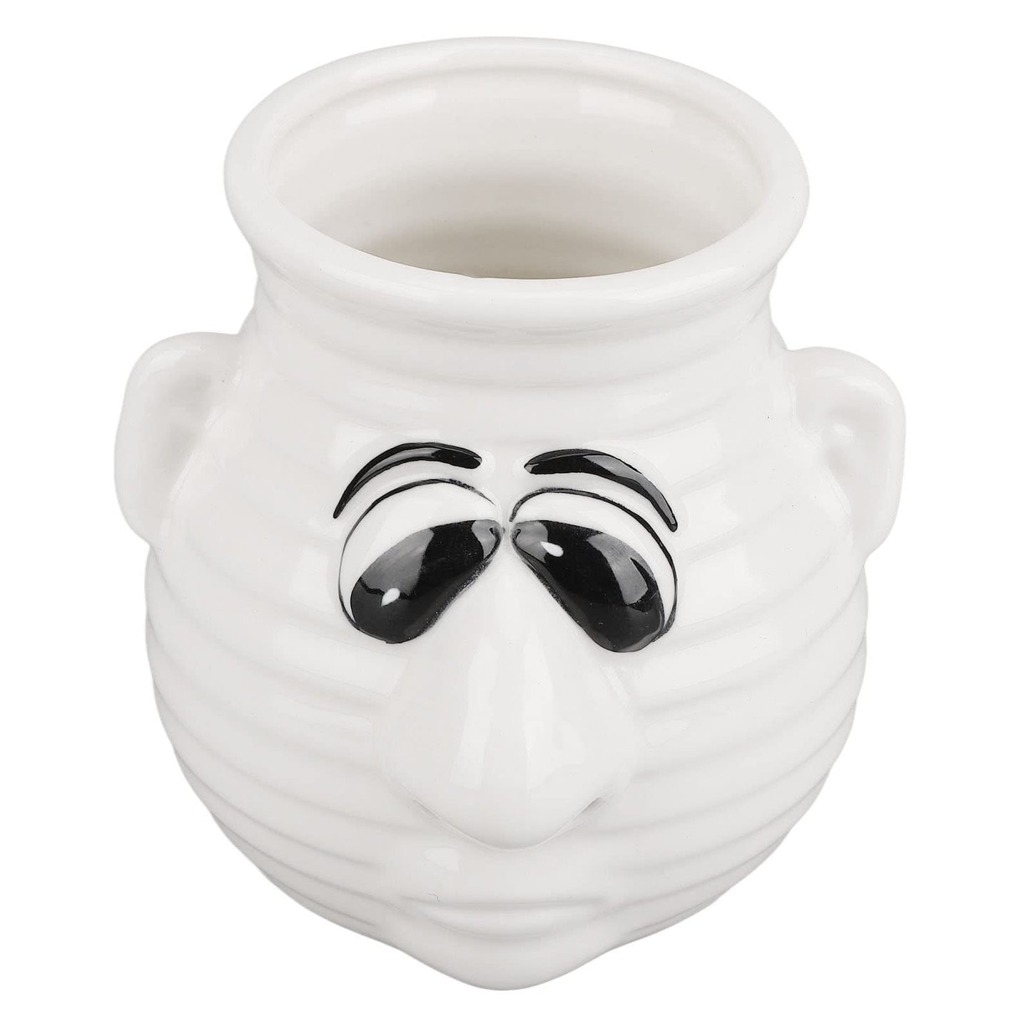 Ceramic Egg Separator, Funny Cartoon Ceramic Egg White and Yolk Separator Mug Kitchen Gadget Dishwasher Safe Ceramicly Mug for Home Cooks White Elephant Gift