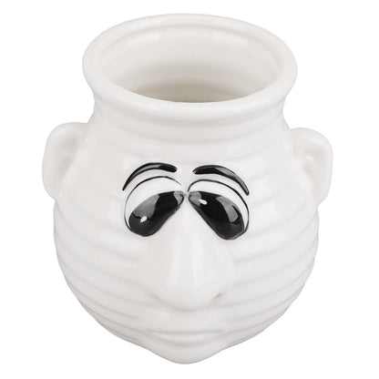 Ceramic Egg Separator, Funny Cartoon Ceramic Egg White and Yolk Separator Mug Kitchen Gadget Dishwasher Safe Ceramicly Mug for Home Cooks White Elephant Gift