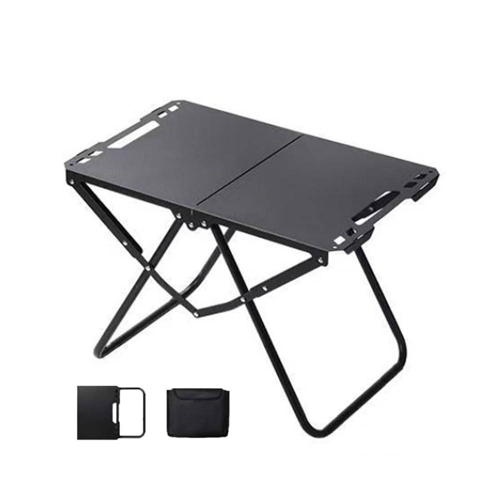 Lightweight Folding Camping Table Space-Saving Grill Table Easy Assembly Aluminum nic Table for BBQ RV Fishing Outdoor Adventures