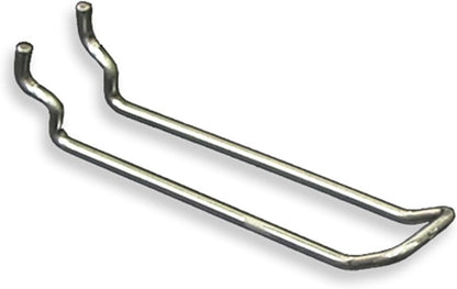 Azar 701140 Safety Metal 4-Inch Loop Hook, 50-Piece Set