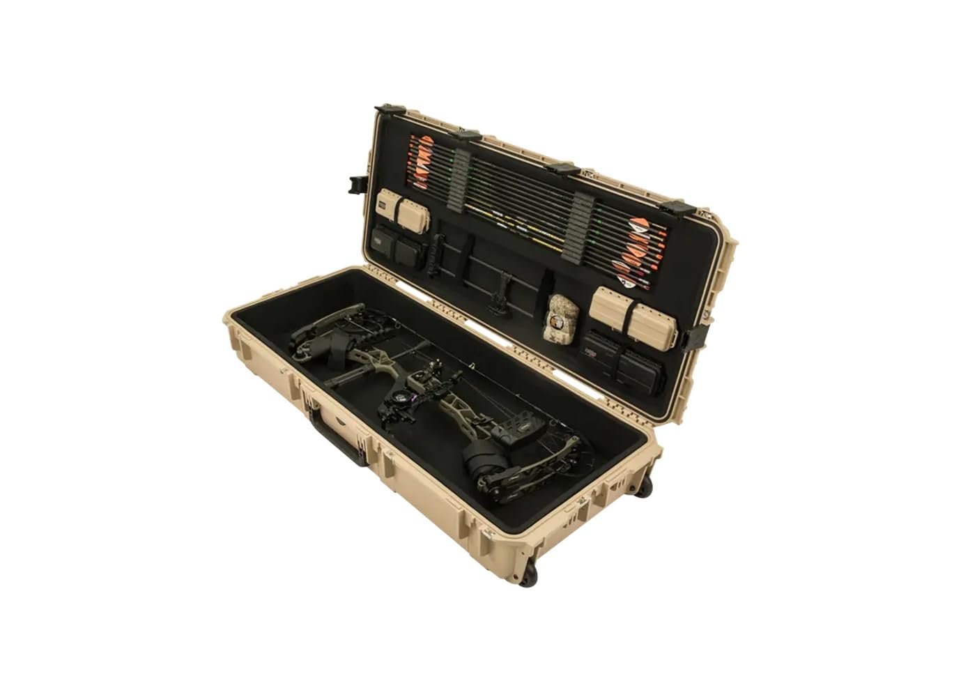 SKB Cases 3i-4217-MPLPT: Mathews Iseries Lift 29.5, 33 & Phase 4 29, 33 Case, Tan, Black Plush
