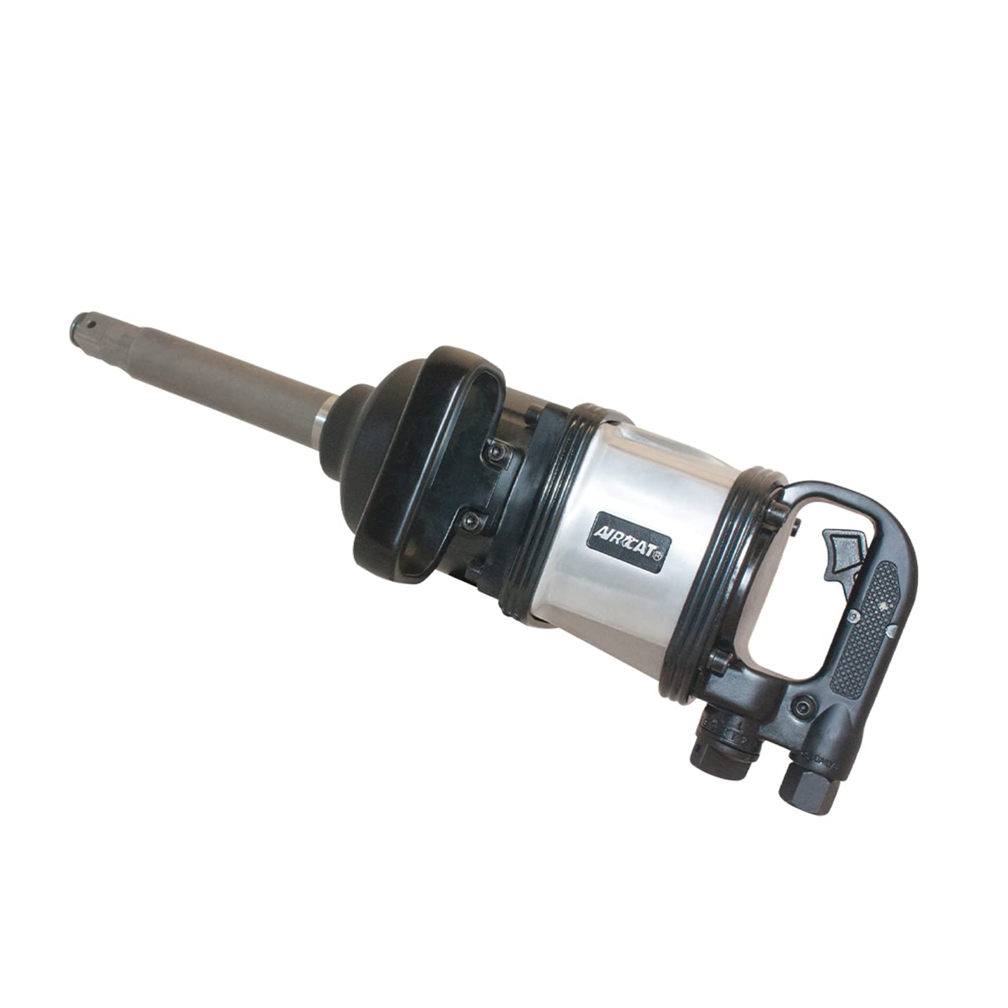 AIRCAT Pneumatic Tools 1994 1-Inch Super Duty Straight Impact Wrench with 8-Inch Extended Anvil 2,500 ft-lbs