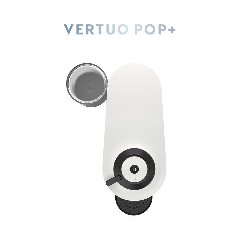 Nespresso Vertuo Pop+ Coffee and Espresso Maker by Breville, Coconut White