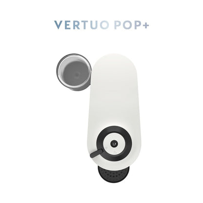 Nespresso Vertuo Pop+ Coffee and Espresso Maker by Breville, Coconut White