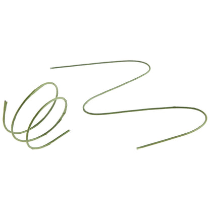 Bright Creations 16-Gauge Wire Stems - 140 Pack, 16 in, Green - Artificial Flower Stems for Boutonniere Supplies - Works with Floral Tape & Corsage Kit
