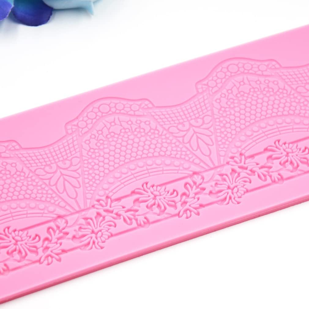 Cake Lace Mold, Silicone Lace Molds for Cake Decorating and Cupcake Top Decoration