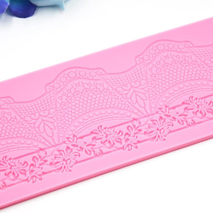 Cake Lace Mold, Silicone Lace Molds for Cake Decorating and Cupcake Top Decoration