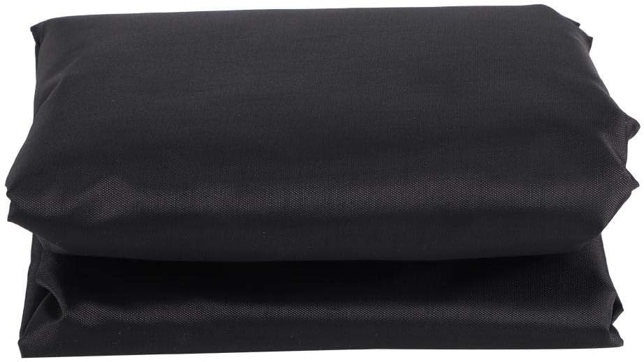 xianshi Black Universal Rollaway Folding Bed Storage Cover - Portable Dust Proof Protective Cover with Zipper for