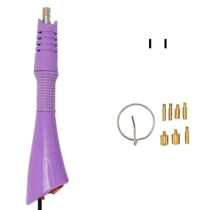 Hotfix Applicator with 7 Tips Wand Rhinestone Setter Hot Fix Applicator Iron Gun Pen Tool Kit with Hotfix Rhinestone Crystals for DIY Crafts 110-220V (US Plug
