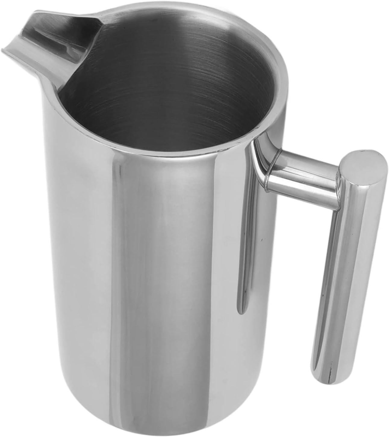 Stainless Steel Insulated Coffee Press, 800ML French Press Coffee Tea Maker, Rust-Free & Dishwasher Safe