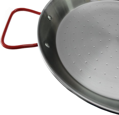 Garcima 11-inch Carbon Steel Paella Pan, 28cm