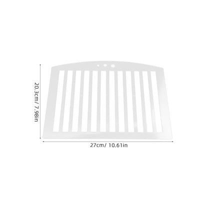 SHINEOFI Straight Line Stencil Template, Line Drawing Stencil, Writing Template, Lettering Guide, Paper Scale Measuring Ruler for Paper Card