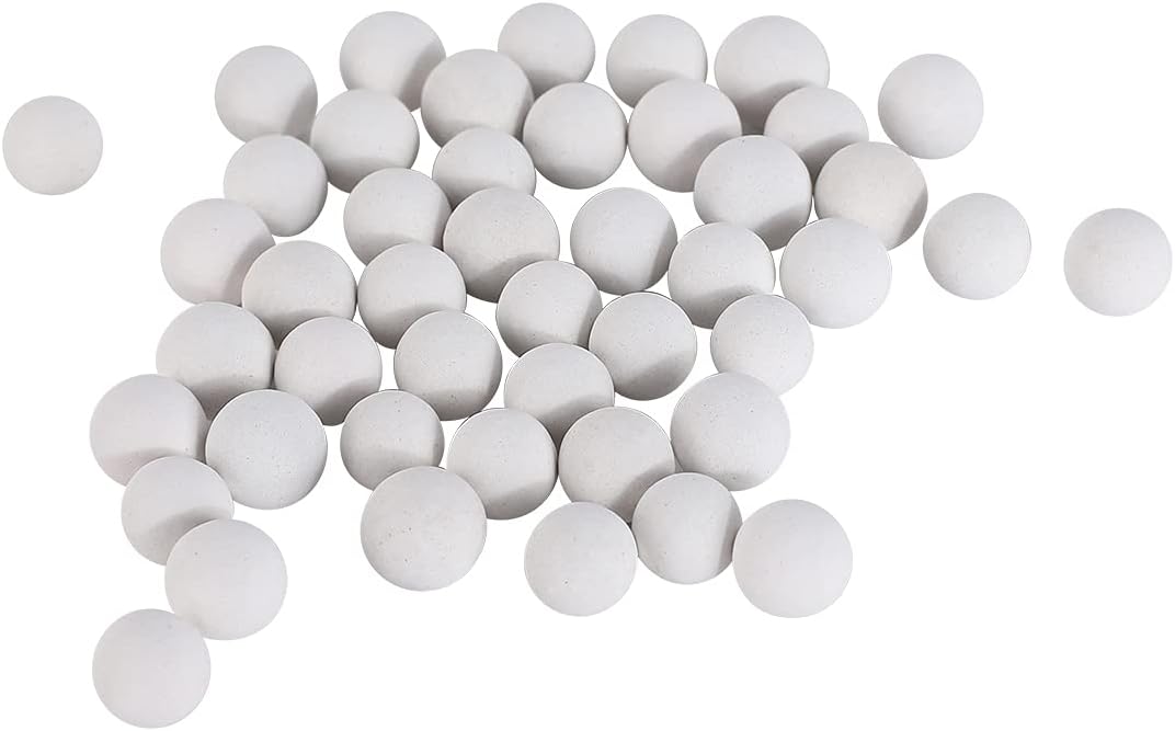 GSM Brands Ceramic Pie Weights, 2.2 Pounds of Reusable Beans for Blind Baking Crust, 10mm