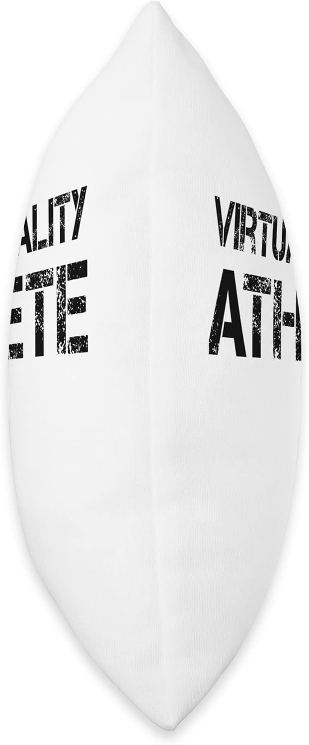 Virtual Reality Athlete Throw Pillow, 18x18, Multicolor Design