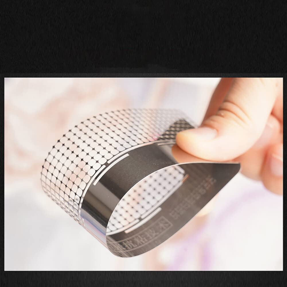 Eforcase 4PCS Diamond Ruler Set - Stainless Steel Mesh Ruler with 216, 240 and 360 Blank Grids for DIY Picture Kits