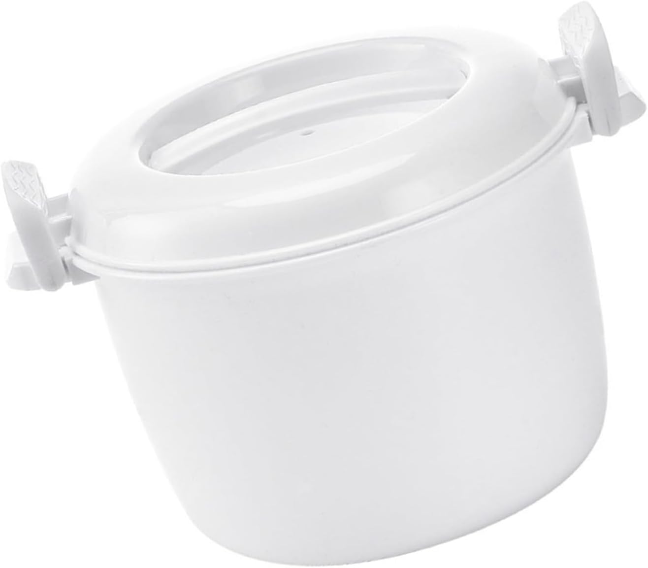 Microwave Rice Cooker and Food Storage Bowl with Lid, Microwave Rice Cooking and Steamer Basket