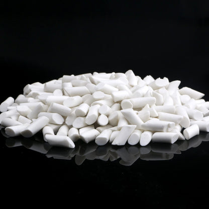 2 LB Rock Tumbler Media 1/8" Tumbling Ball Rock Tumbling Ceramic Filler Media (2 LBS 3/16" x 3/8" Cylinder)