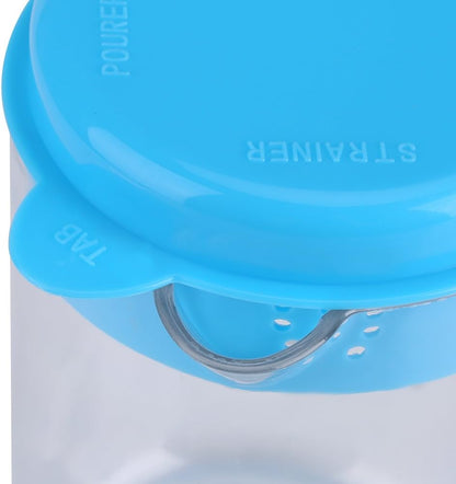 Plastic Measuring Cups with Measuring Spoons - 7Pcs Measuring Cups and Spoons Set for Kitchen