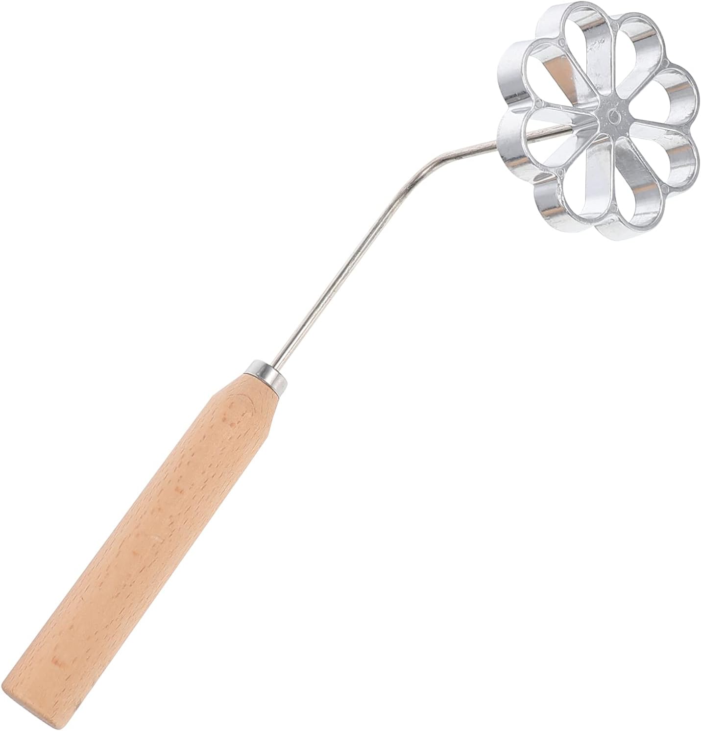 YARDWE Swedish Rosette Iron Rosette Waffle Molds for Creative Cake Printing and Pastry Frying
