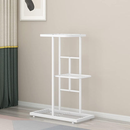 3 4 Plant Stand Metal Tier Potted Multiple Flower Pot Holder Shelf Indoor Outdoor Planter Display Shelving Unit