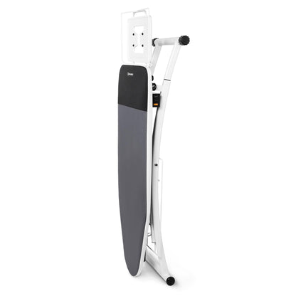 Reliable 600VB Professional Vacuum and Up-Air Pressing Table, Ironing Board with Vera Foam Cover, Conex Heat-Resistant Zone, Foot Pedal, Heated Surface, Quick Fold, Adjustable Height, Made in Italy