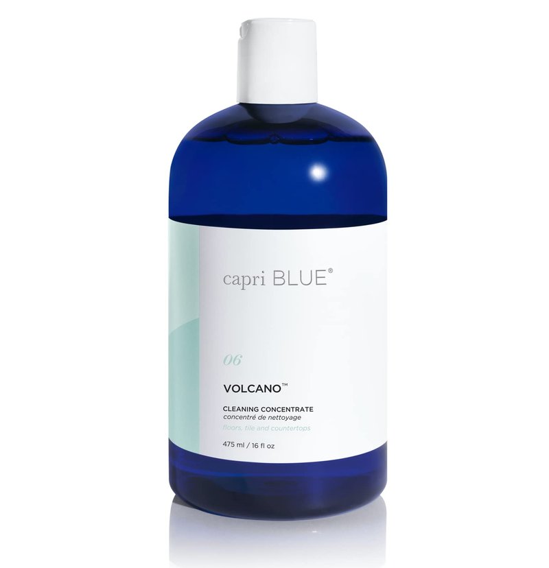 Capri Blue Volcano Cleaning Concentrate - Multi Purpose Cleaner - Cleaning Products Safe for Floors, Tile, Countertops & More - Vegan & Cruelty Free - Non-toxic Cleaning Supplies (16 fl oz)