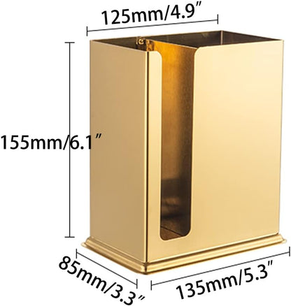 kaileyouxiangongsi Stainless Steel Utensil Holder, 2 Compartments Mesh Drying Rack for Kitchen (Golden)