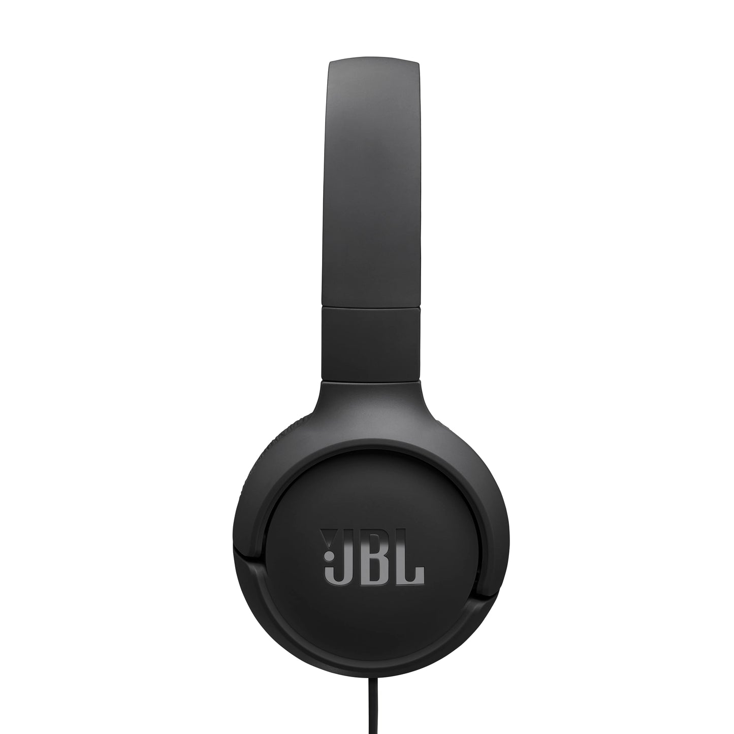 JBL Tune 520C - USB-C Wired on-Ear Headphones with Hi-Res Audio Support, JBL Pure Bass Sound, Comfort fit, USB-C connectivity, 3-Button Remote with Microphone and EQ presets Control (Black)