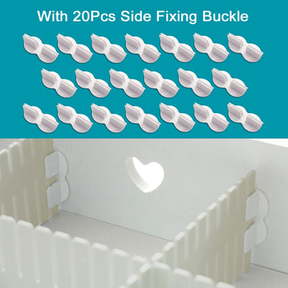 44Pcs Drawer Dividers with Fixing Buckle, Adjustable Drawer Organizer Storage Separator for Clothes, Cutlery, Socks, Underwear, Makeup, Dresser, Kitchen, Bedroom, Office, Bathroom, 14.5 * 2.75in